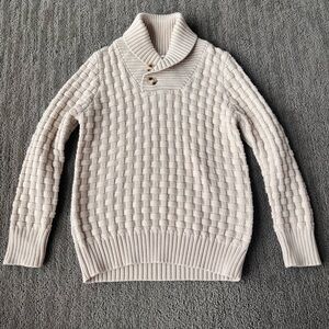 Excellent Condition Boys Shawl Neck Sweater Size 6
